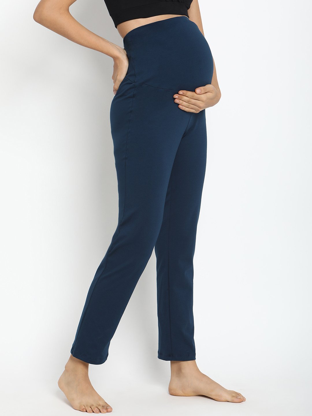 Maternity Casual Pants with Pockets ...